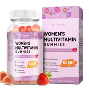 Totaria sugar-free multivitamin gummies for women bottle shows convenient daily nutrition.