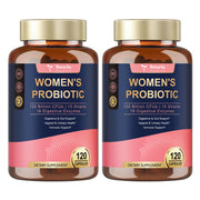 Totaria women's probiotics bottle—front view promoting gut health and daily wellness