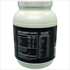 TOUGH-N-TONE vanilla shake in glass, ideal post-workout protein