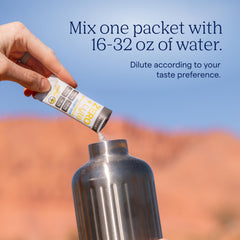 Coconut water powder component emphasizing natural hydration