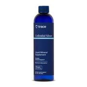 Trace Minerals Colloidal Silver bottle pour for convenient daily use toward wellness.