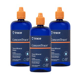 Trace Minerals ConcenTrace bottle label shows the full mineral spectrum for everyday use.
