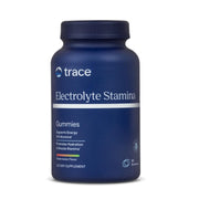 Trace Minerals Electrolyte Stamina Gummies in a watermelon bottle for on-the-go hydration