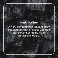 Trace Minerals IOKI01 label close-up shows vegan and non-GMO features.