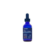 Trace Minerals Ionic Biotin + Collagen bottle on counter supports daily skin and hair care