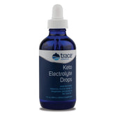 Trace Minerals Keto Electrolyte Drops bottle ready for on-the-go hydration during workouts