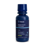 Trace Minerals Magnesium Glycinate bottle, gentle liquid formula for bone and nerve support.