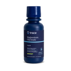Trace Minerals Magnesium Glycinate bottle, gentle liquid formula for bone and nerve support.