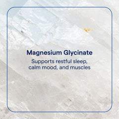 Trace Minerals bottle with scoop shows convenient daily magnesium intake.