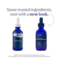 Trace Minerals Potasio Ionic: dosis diaria fácil de mezclar en agua