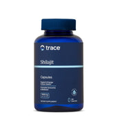 Trace Minerals Shilajit Capsules front bottle for daily immunity and energy.