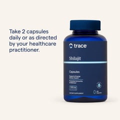 Trace Minerals Shilajit Capsules provide immune support for everyday activity.