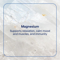 Trace Minerals Stress-X magnesium powder dissolving in water for a refreshing drink