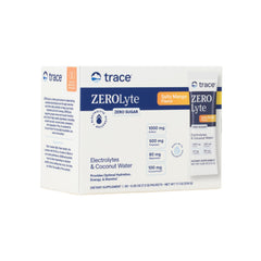 Trace Minerals ZeroLyte salty mango sachet ready to mix for on-the-go hydration