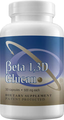 Transfer Point immune-support bottle front showing pure beta glucan formula for daily support