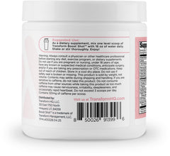 TransformHQ Cotton Candy flavor powder dissolves easily for a refreshing pick-me-up