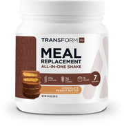 TransformHQ orange-cream bottle front for on-the-go nutrition.