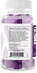 TransformHQ Vitamin D3 Gummies bottle label—quality ingredients for a reliable wellness routine