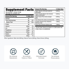 Transparent Labs Prebiotic Greens powder dissolving in water for quick mix