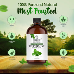 TRATAK ORGANICS Peppermint Piperita adds to skincare routines for a revitalizing scent.