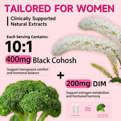 Trawecual probiotics with 50 billion CFU for gut and vaginal comfort