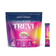 TREVI Berry Lemonade electrolyte packet ready to mix for refreshing hydration