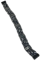 Tri-Power Hematite Bracelet on wrist showing comfortable fit