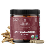 TRIBE ORGANICS Ashwagandha KSM-66 bottle may support focus and daytime energy