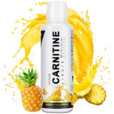 Trihood Liquid L-Carnitine 3000 bottle pour for quick energy support.
