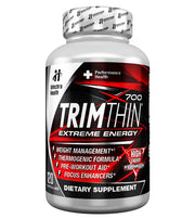 TrimThin X700 bottle front view for boosted energy during workouts.