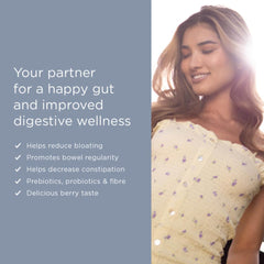 Tropeaka Pro Gut+ ingredients label highlights organic, non-GMO, dairy-free and gluten-free features