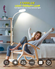 TroupePal brightness control with 10 levels for customized lighting
