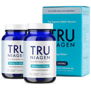 TRU NIAGEN bottle front view showing NR-based NAD+ supplement for daily cellular energy support