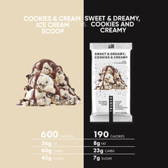 TRUBAR nutrition panel highlighting 12g protein and 12g fiber
