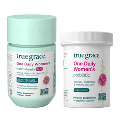 True Grace One Daily Women's Multivitamin 40+ bottle for daily wellness