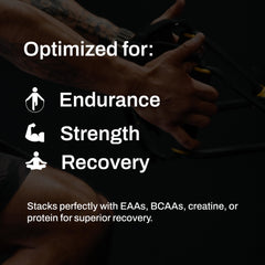 Athlete using HBCD during a high-intensity workout