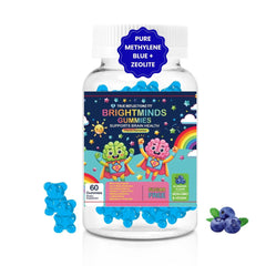 True Reflectionz BrightMinds bottle pour for daily brain support in kids