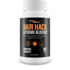 True You Health Hair Hack Extreme Blocker bottle for daily hair wellness