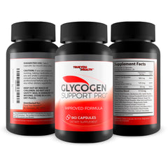 True You Health Glycogen Support Pro capsule closeup for convenient circulation support.
