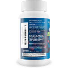 True You Health Nerve Ritual Pro capsules closeup emphasizes Lion’s Mane and B vitamin goodness.
