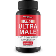 True You Health Pro Ultra Male bottle front, branding and blood flow support emphasis