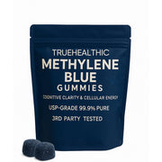 TRUEHEALTHIC Methylene Blue Gummies packaging on shelf for convenient daily support