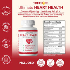 Truehope hawthorn ingredient closeup highlighting cardiovascular support