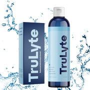 TruLyte Electrolyte Drops bottle pours into water for rapid hydration