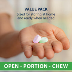 TRUEplus Glucose Tablets close-up image, easy-to-dispense serving for quick use.