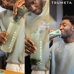 TRUMETA Greens Powder dissolves in water for quick, convenient servings.