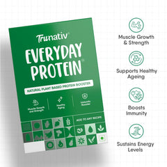 Pouring TruNativ Everyday Protein into hot dal for a protein boost