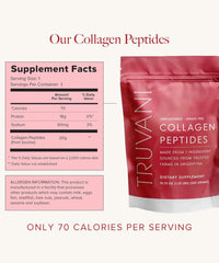 Truvani Collagen Peptides dissolves easily in hot or cold drinks