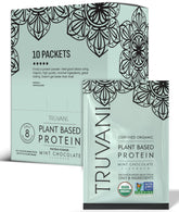 Truvani mint chocolate packaging front for quick on-shelf recognition