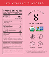 Truvani vegan pea protein scoop shows 20g protein per serving for fueling workouts